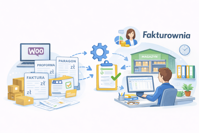 WooCommerce i Fakturownia – jak zautomatyzować faktury, paragony i magazyn w jednym procesie?